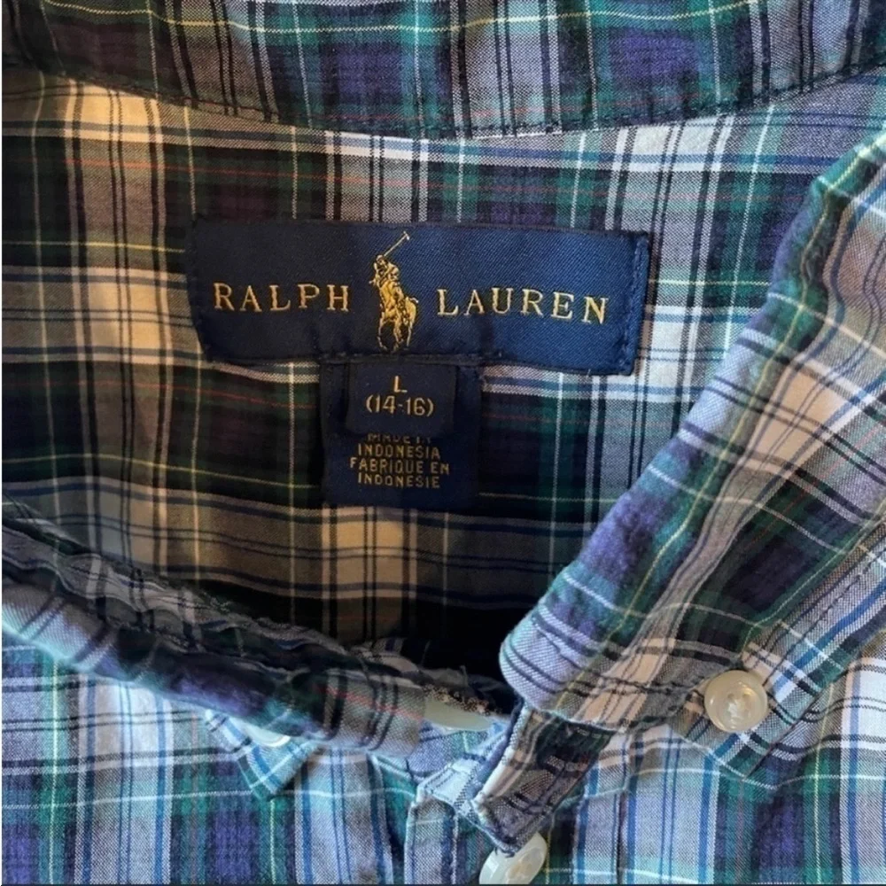 Ralph Lauren Boys Large Long Sleeve Shirt Bundle